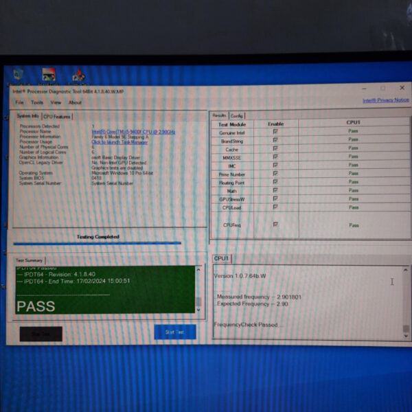 Intel Core i5-9400 F i5 9400F 6 Core 2.9 Turbo 4.1 GHz LGA1151 - Gambar 3