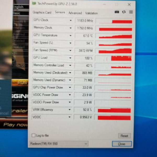 AMD Radeon RX 550 RX550 2GB GDDR5 64 Bit - Gambar 4