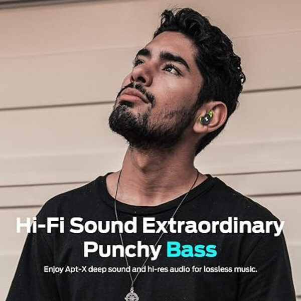 Monster Champion MH11903 Hi-Fi Punchy Bass In Ear TWS Earbud Bluetooth - Gambar 4