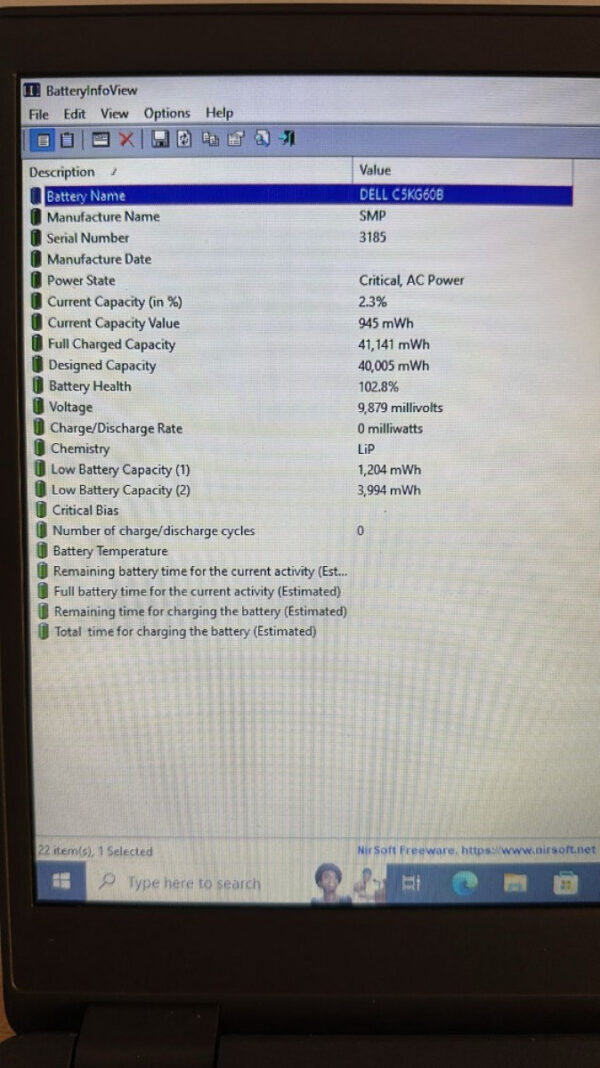 Laptop Notebook Dell Latitude 3410 I5-10210U 8GB NVME 512GB - Gambar 8