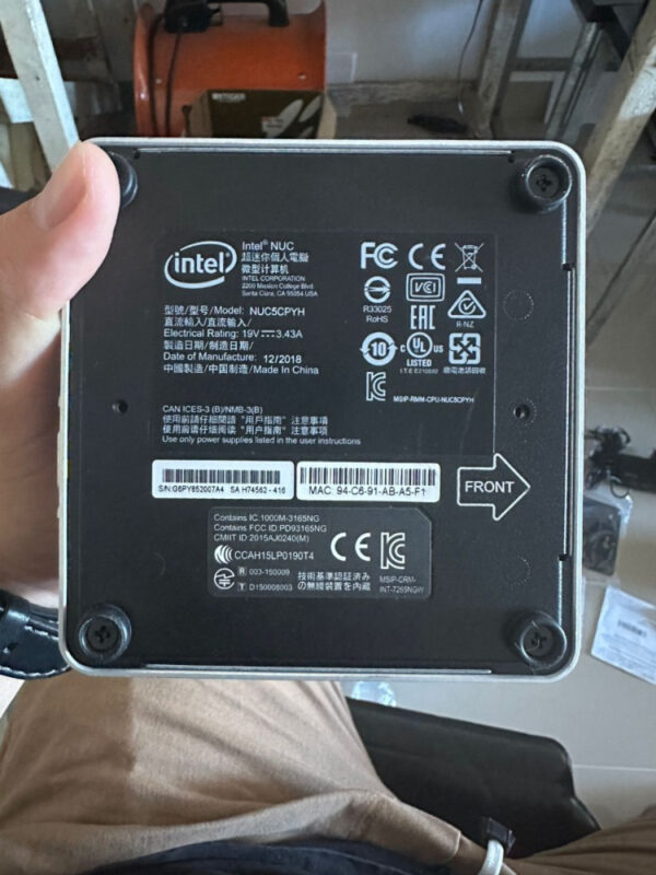 Intel NUC Kit NUC5CPYH Celeron N3060 Tanpa Ram dan HDD - Gambar 5