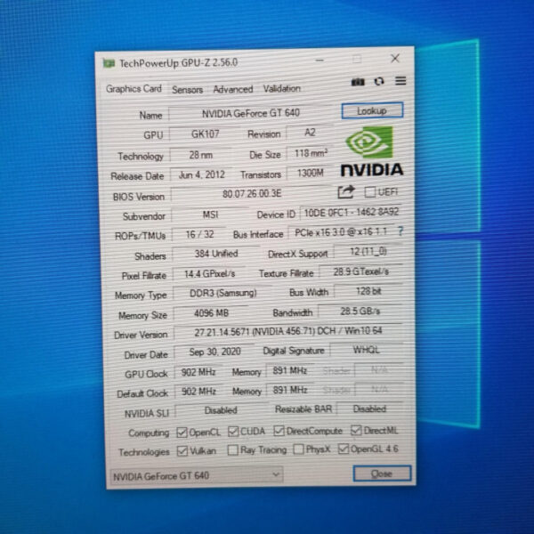 MSI GeForce GT 640 GT640 4GB GDDR3 128 Bit - Gambar 5