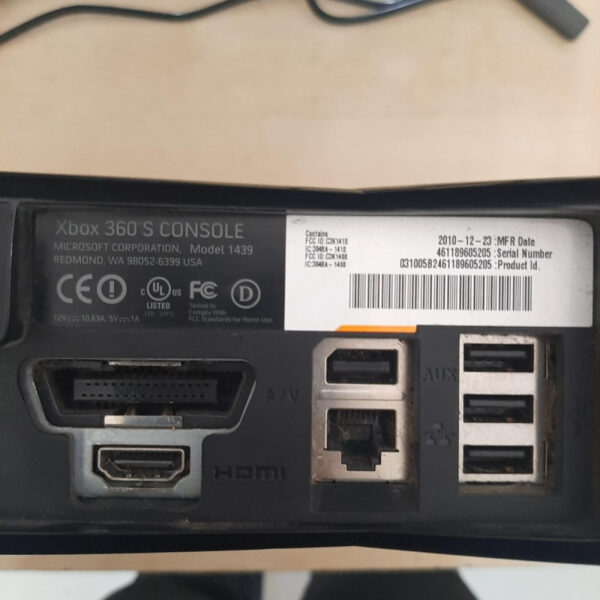 XBOX 360 S 360 Slim Console 250GB Original Bawaan Pabrik Kosongan - Gambar 4