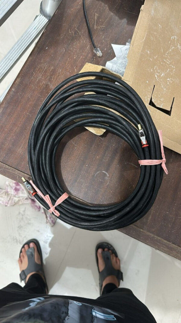 Kabel HDMI to HDMI v2 10m 10 Meter Lapisan Nylon Tebal dan Berkualitas - Gambar 2