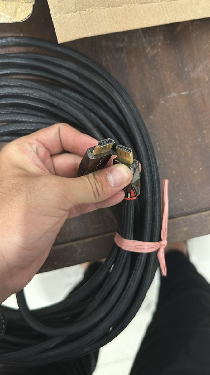 Kabel HDMI to HDMI v2 10m 10 Meter Lapisan Nylon Tebal dan Berkualitas