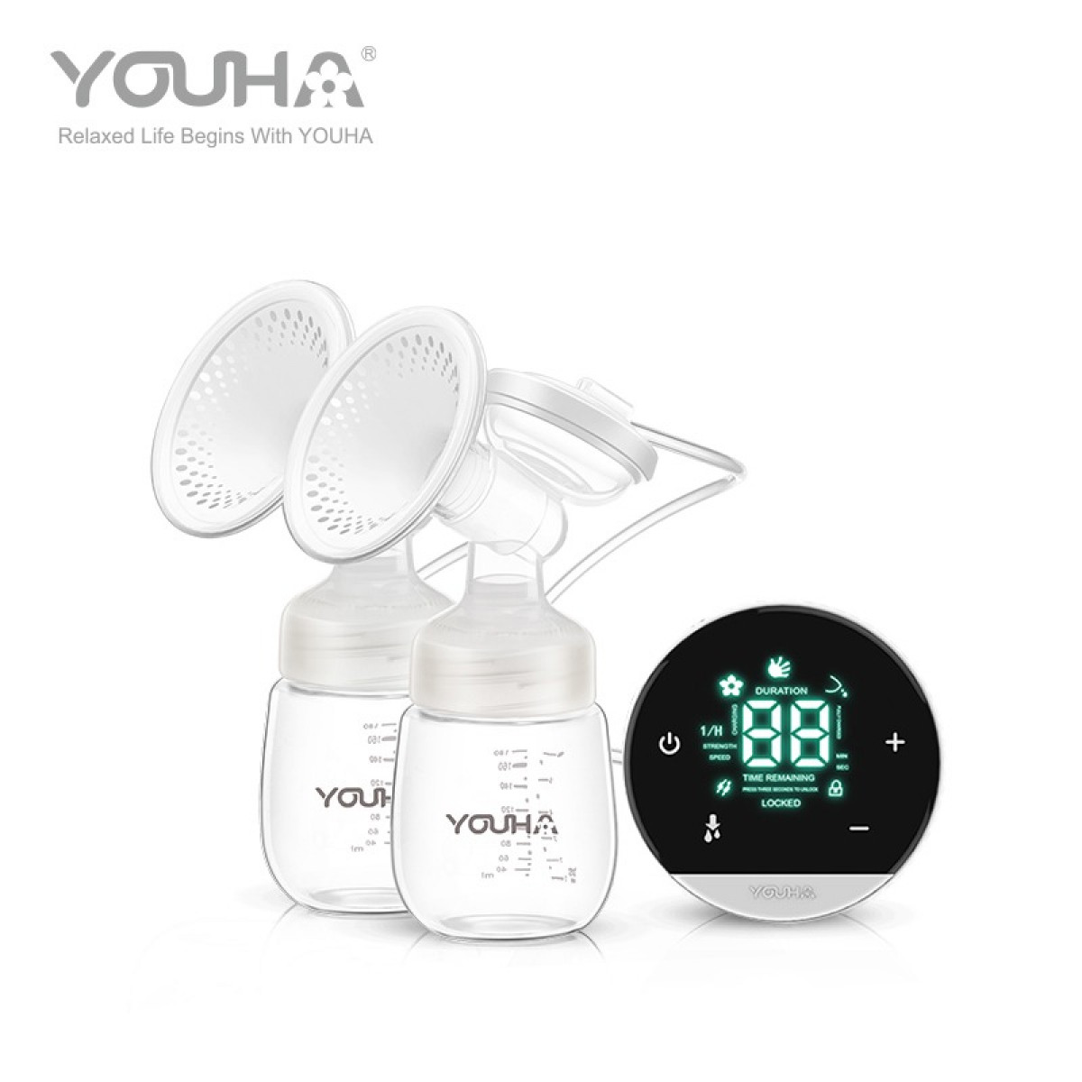 Alat Pompa Asi YOUHA YH-8012 Double Electric Breast Pump