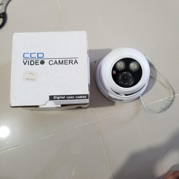 CCD Video Camera Analog Dome TVL CVBS Bodi Besi Kokoh