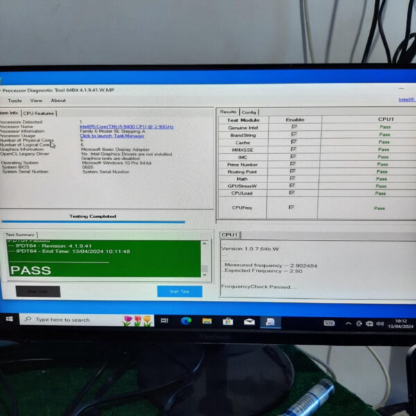 Intel Core i5-9400 i5 9400 6 Core 2.9 Turbo 4.1 GHz LGA1151 - Gambar 3