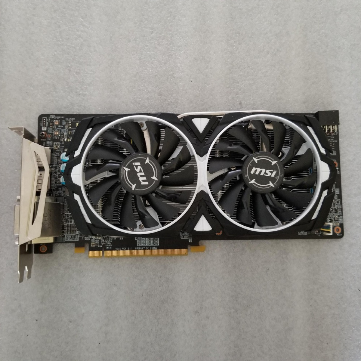 MSI Radeon RX 480 RX480 4GB GDDR5 256 Bit T1