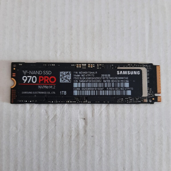 Samsung 970 Pro 1TB 1 TB NVME m2 m.2 SSD