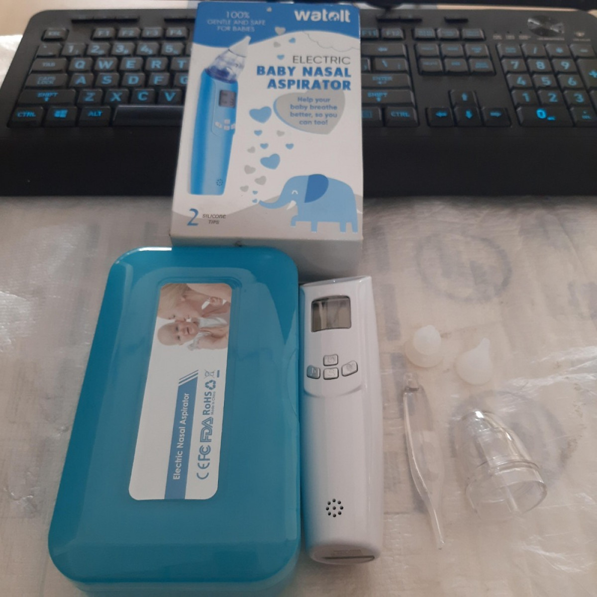 Watolt Baby Nasal Aspirator Alat Penyedot Ingus Bayi Elektrik
