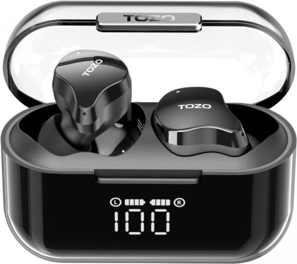 Tozo T18 Digital Display Battery In Ear TWS Earbuds Bluetooth - Gambar 6
