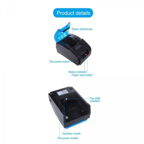 PRINTER KASIR/PPOB THERMAL 58MM EPPOS RPP02 ANDROID SUPPORT MOKA - Gambar 5